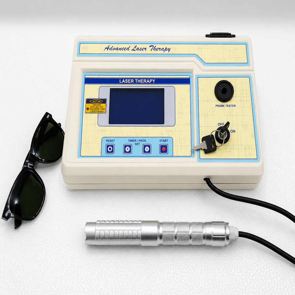 100 mW Laser Therapy Machine | Physiotherapy Pain Relief & Rehabilitation Equipment