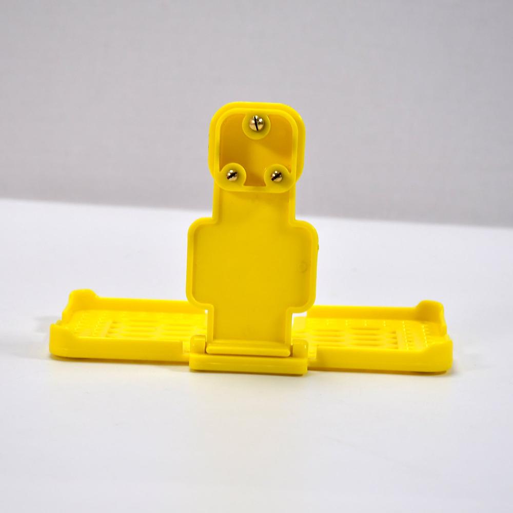Multi-Purpose Yellow Wall Holder Stand for Mobile Charging