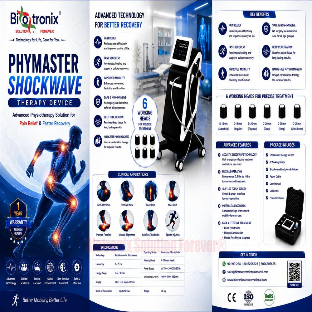 AIRSHOCK PRO Premium Physiotherapy Shockwave Machine