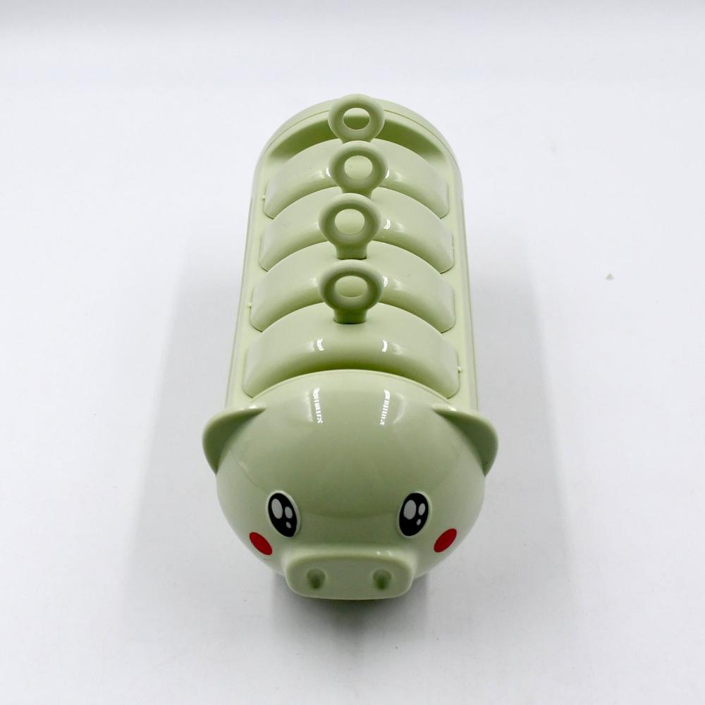Pig Shape Ice Mold Tray Cute Mould for Candy, Kulfi & Ice (4 Cups)