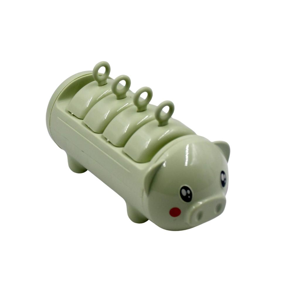 Pig Shape Ice Mold Tray Cute Mould for Candy, Kulfi & Ice (4 Cups)