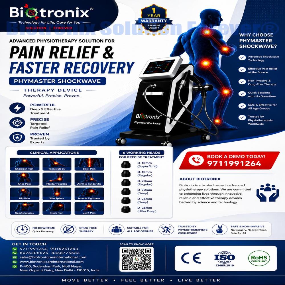 AIRSHOCK PRO Touch Screen Shockwave Therapy Device