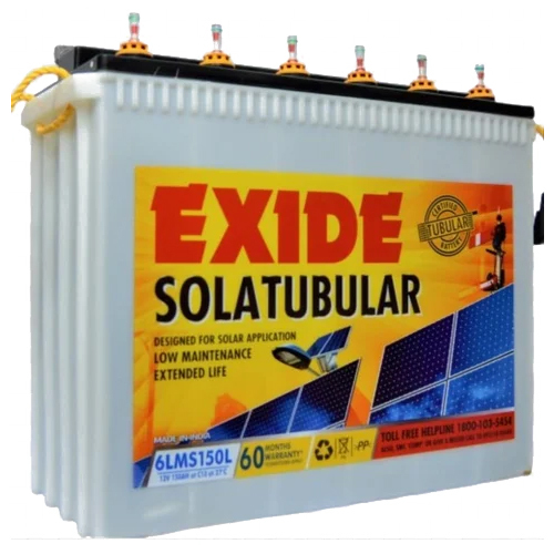 Exide 150 Ah Tubular Battery