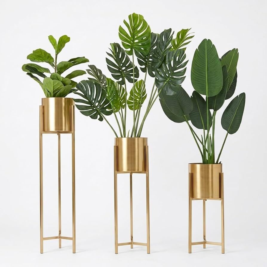 Metal Planter Sets - Grade: Decorative / Premium