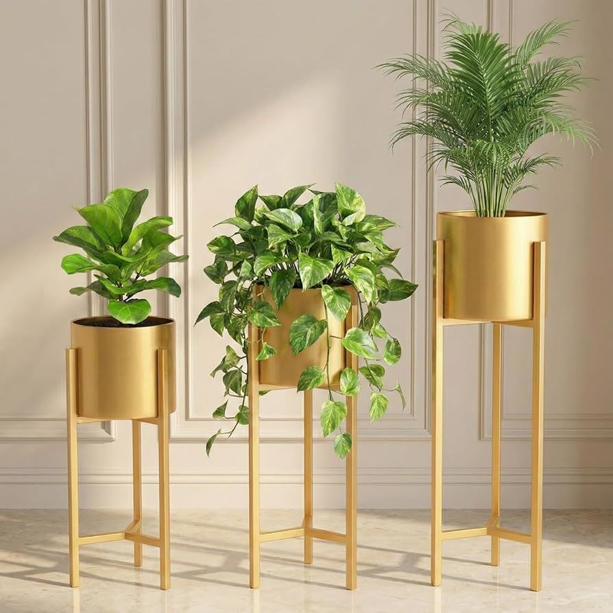 Metal Planter Sets - Grade: Decorative / Premium