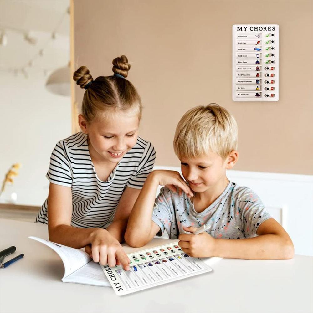 Portable Chores Note Board (20x12 cm, Mix Color)
