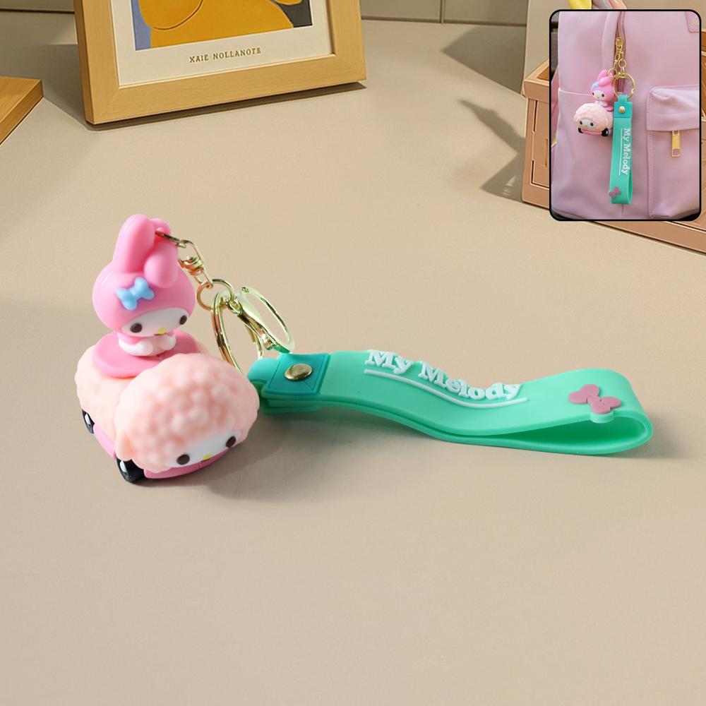 Cute Cartoon Character Silicone Keychain (1 Pc) - Application: As Per Product Requirement
