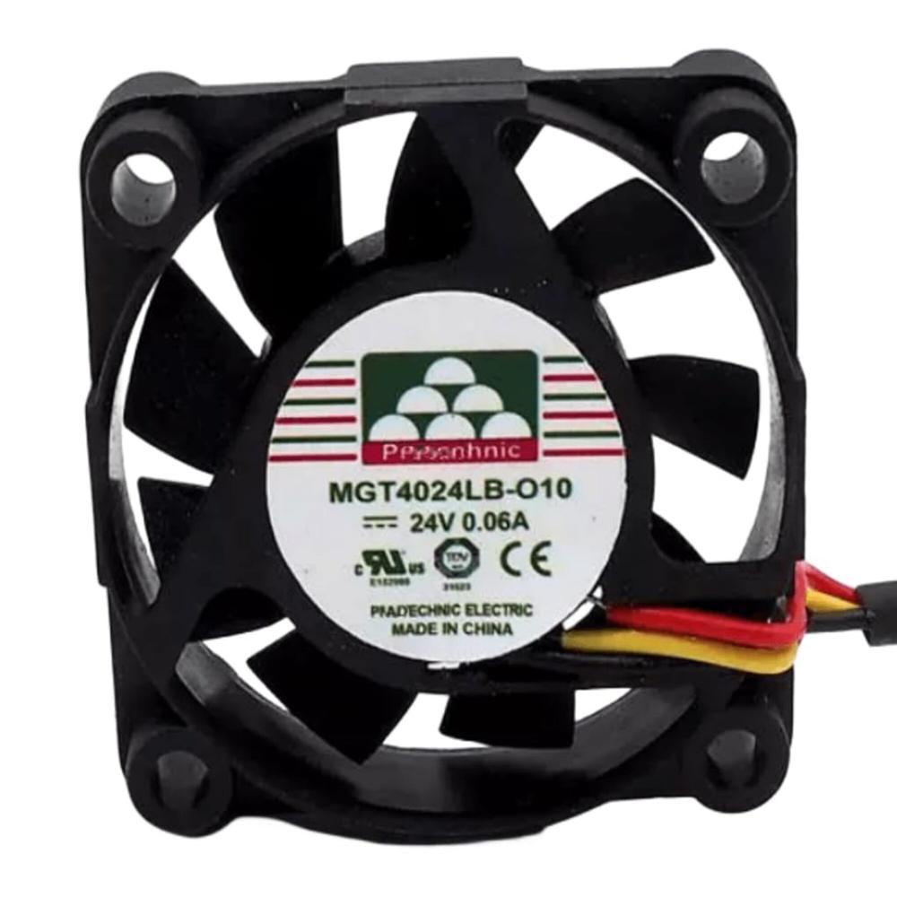 PROTECHNIC MGT4024LB-O10 24V DC 0.06A 4010mm Ball Bearing Industrial Axial Cooling Fan