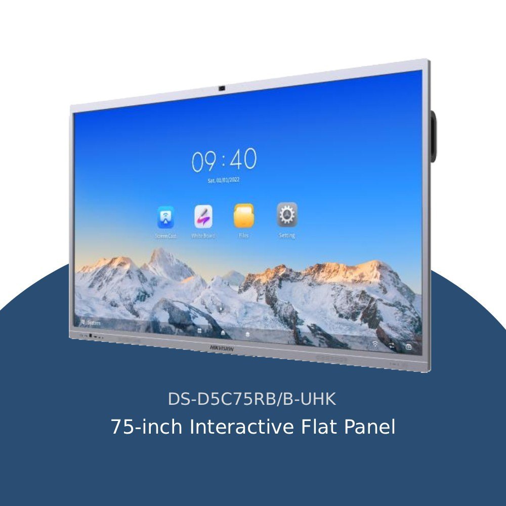 DS-D5C75RB/B 75-inch 4K Interactive Flat Panel Display