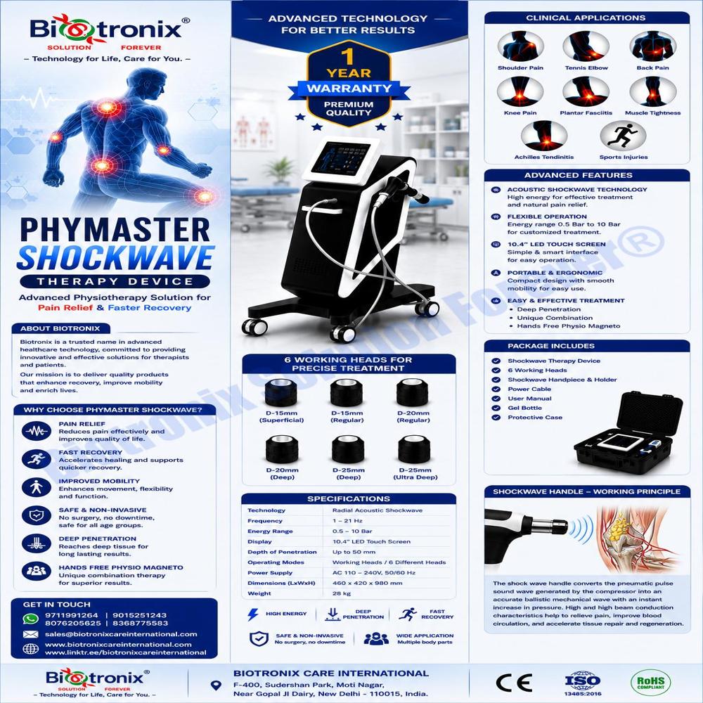 AIRSHOCK PRO Radial Shockwave Therapy Equipment