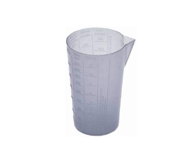 Measuring Glass Plastic - Color: Gray