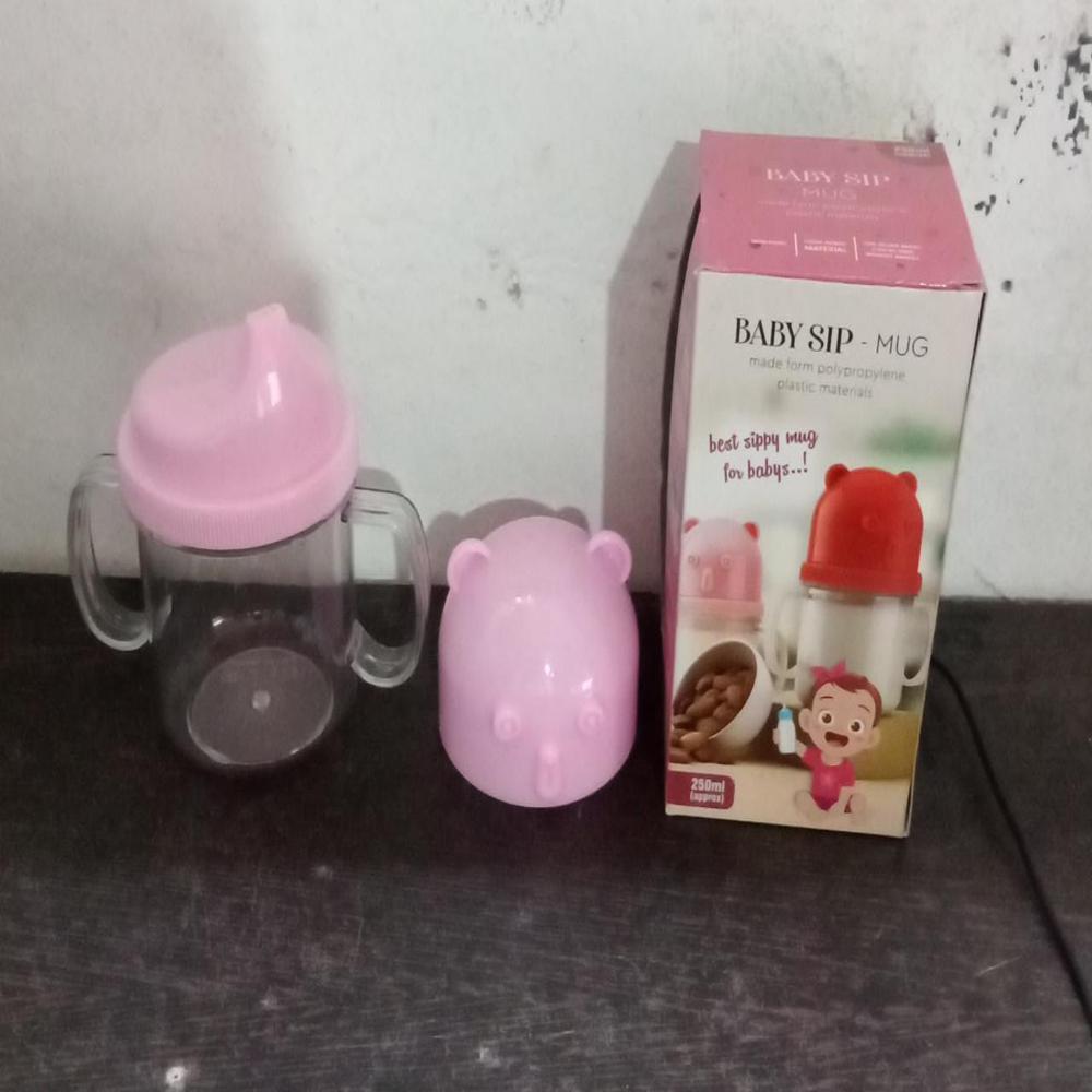 Baby Milk Sippy Mug Leakproof Lightweight Nursing Cup for Kids (250 Ml / 1 Pc)