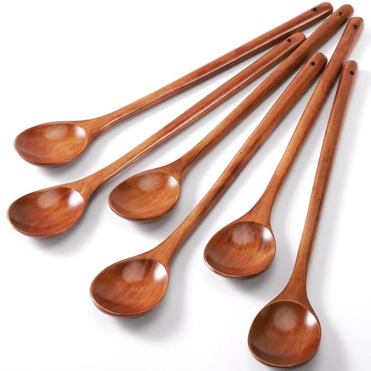 Wooden Serving Spoon - Material: Wood