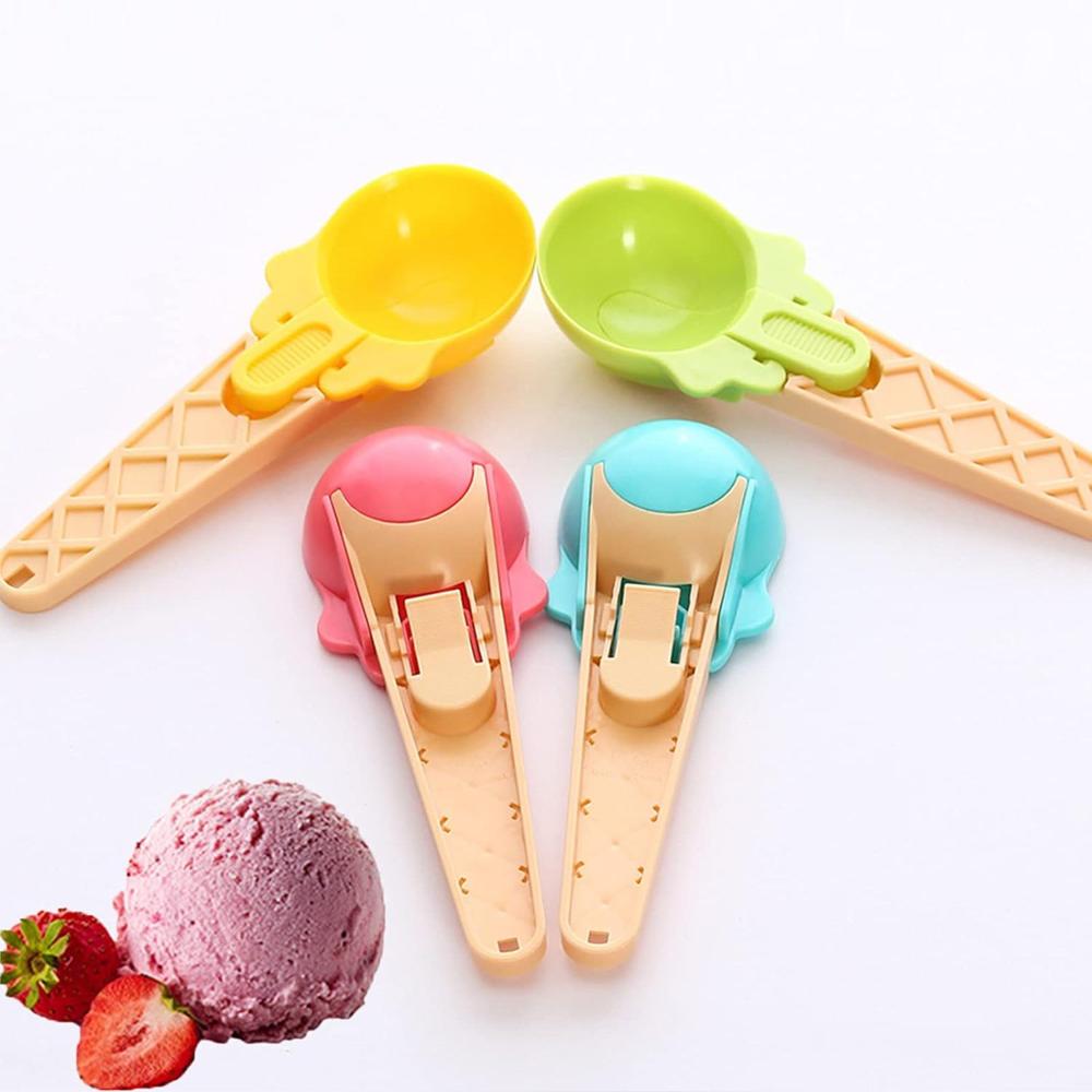 2-Piece Plastic Ice Cream & Watermelon Scooper With Trigger Dipper - Application: As Per Product Requirement