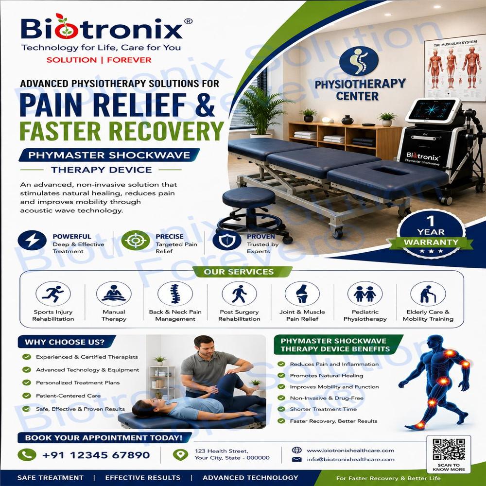 AIRSHOCK PRO Premium ESWT Shockwave Therapy System