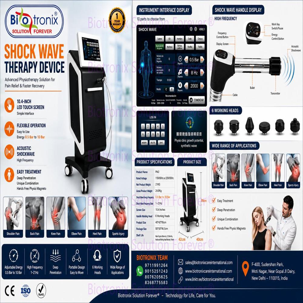 AIRSHOCK PRO Professional Pain Therapy Equipment