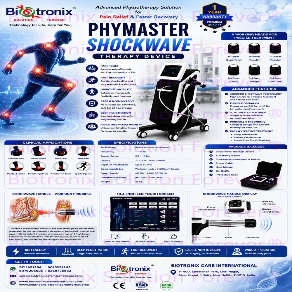 AIRSHOCK PRO Professional Pain Therapy Equipment