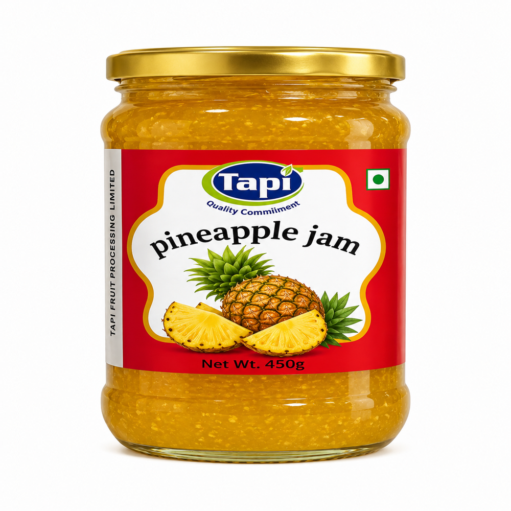 Pineapple  Fruit Jam 450G - Shape: Sliced