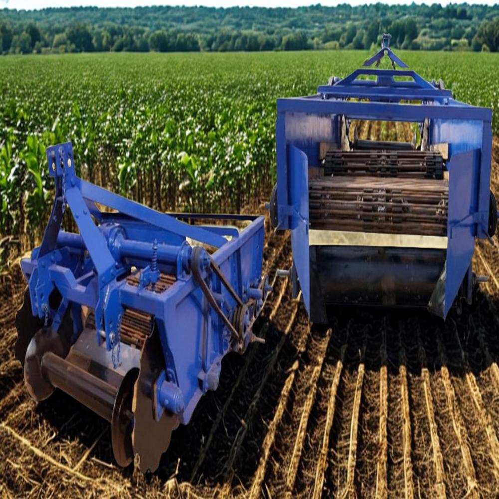 2 Row Double Conveyor Potato Digger