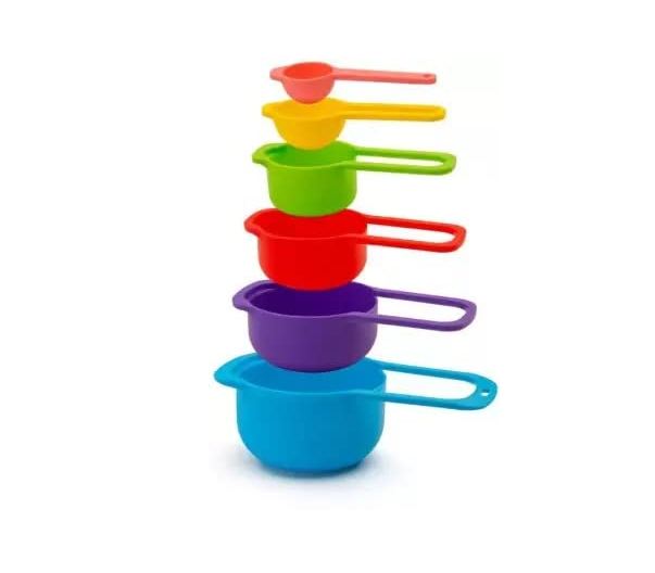 Measuring Cup Plastic - Color: Red