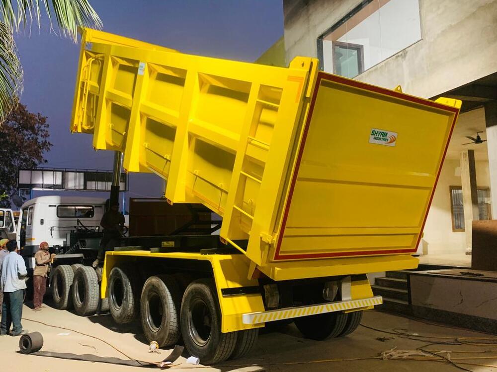 Tip Trailers Truck