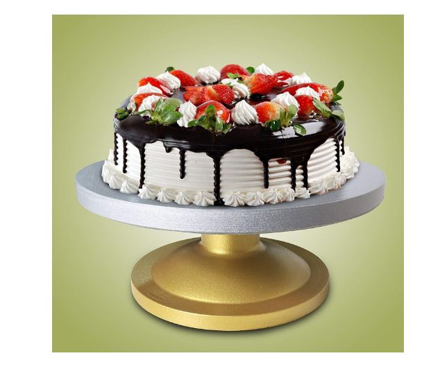 Cake Turn Table - Color: Silver