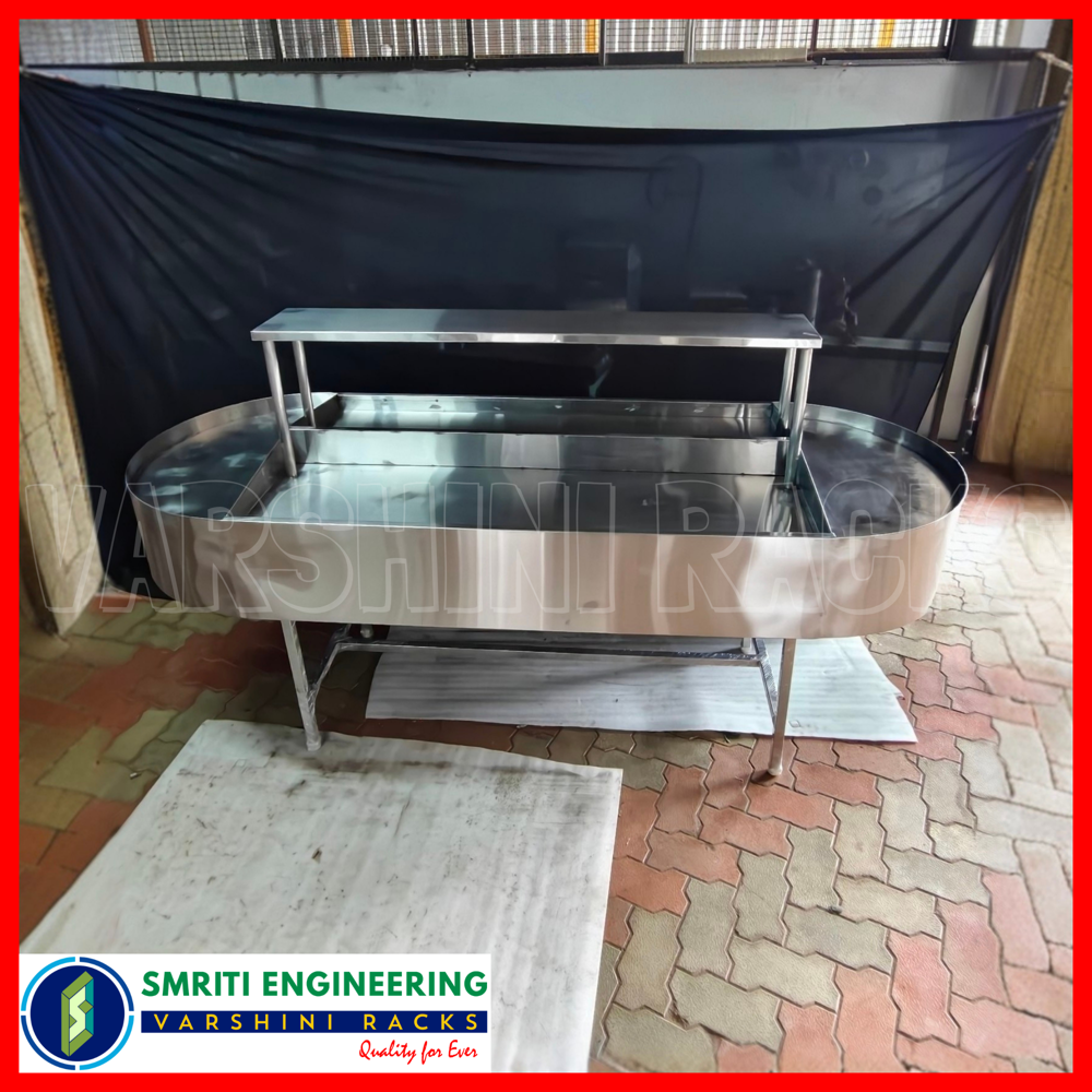 Round Vegetable Rack - Capacity: 100 Kg
