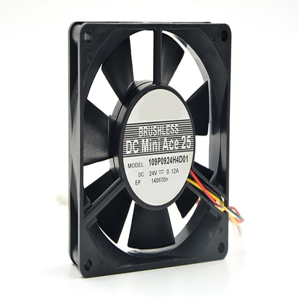 SANACE 109P0924H4D01 24V DC 0.12A 9025mm Ball Bearing Industrial Axial Cooling Fan