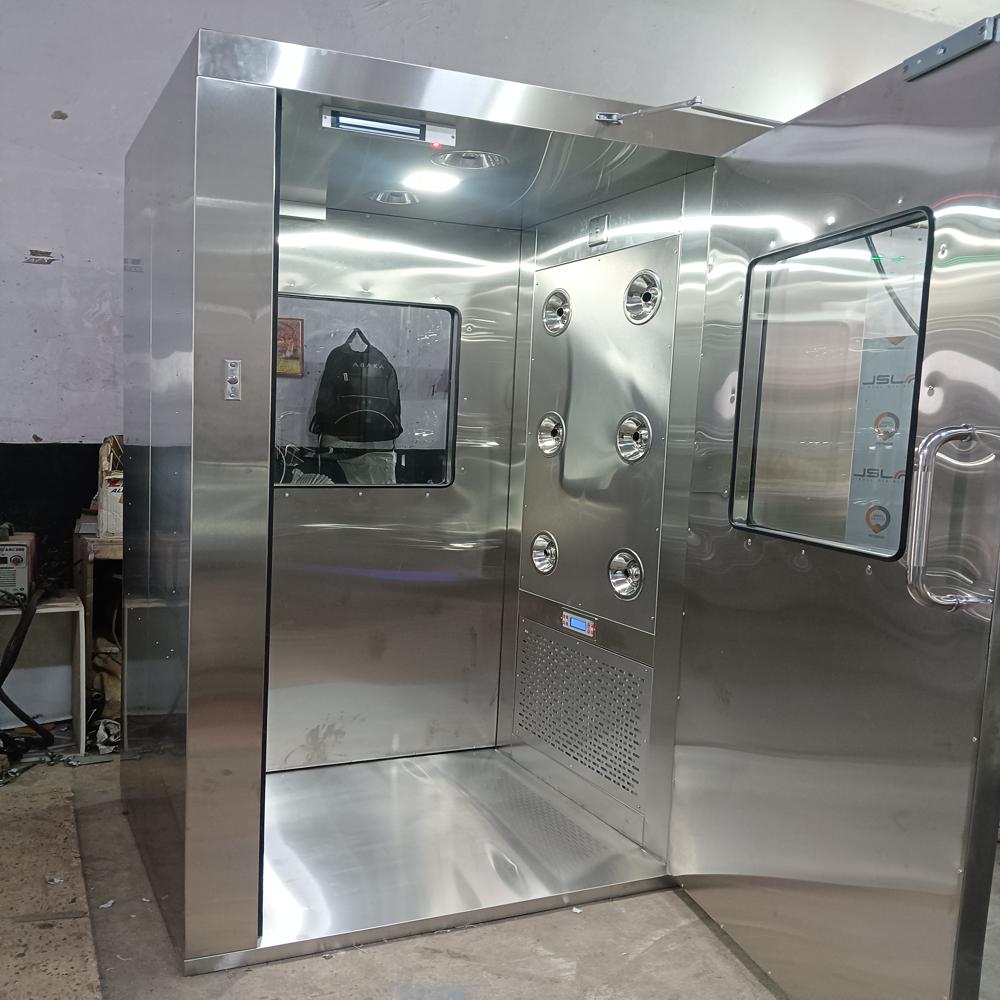 Stainless Steel Air Shower - Application: Ensuring Clean Entry. Protecting Controlled Environments