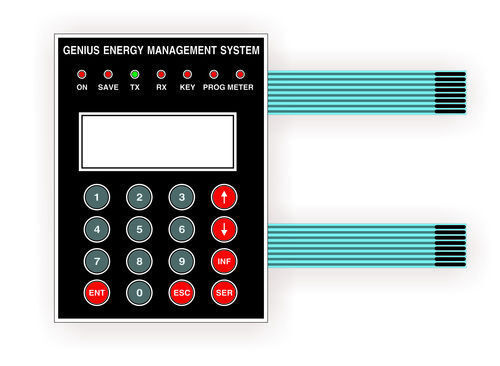 Energy Management System Membrane Keypads