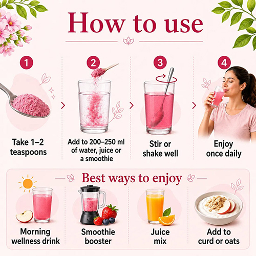 100gm Apple Beetroot Powder