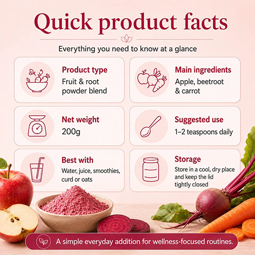100gm Apple Beetroot Powder