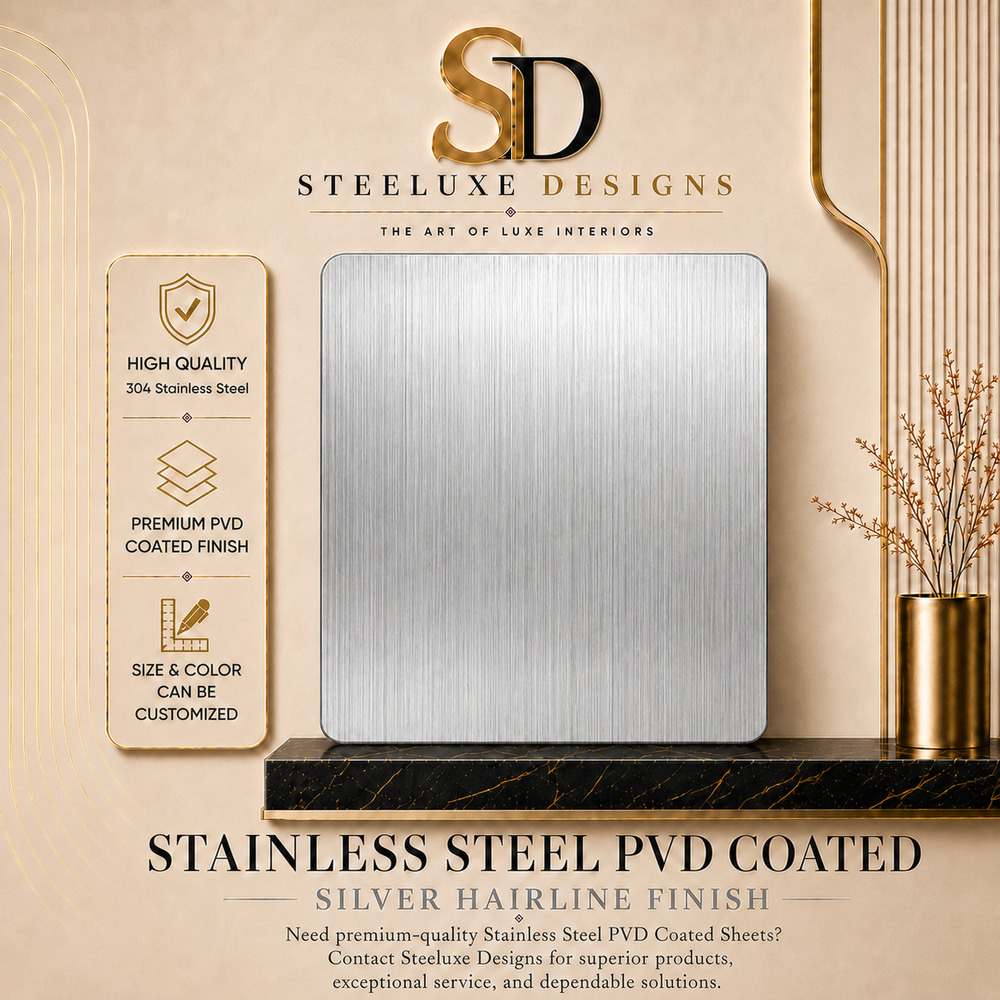 Stainless Steel Pvd Hairline Sheets