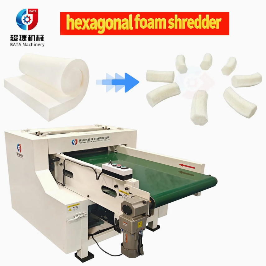 Pu Polyurethane Foam Shredder Latex Crusher Sofa Sponge Shredding Machine For Mattress Topper Crushing Recycling - Automatic Grade: Full