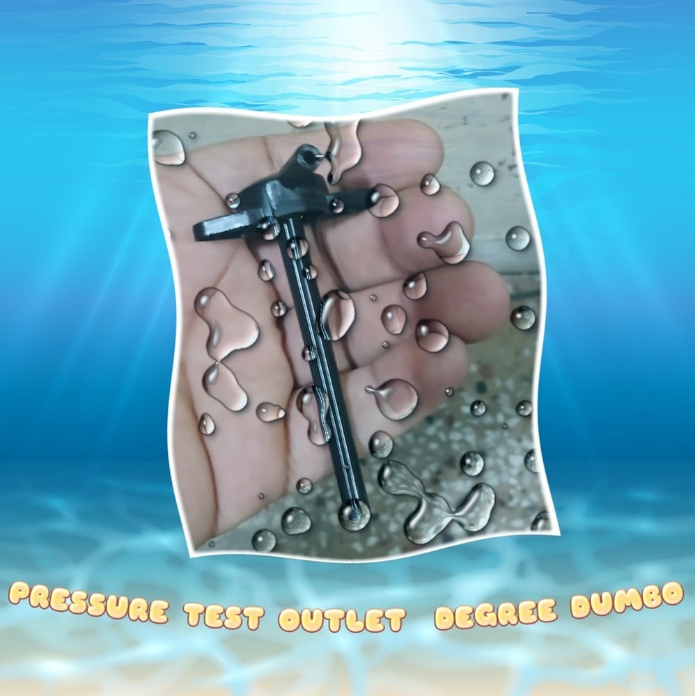 PVC COMPONENTS AIR PRESSURE CHECK NOZZLE