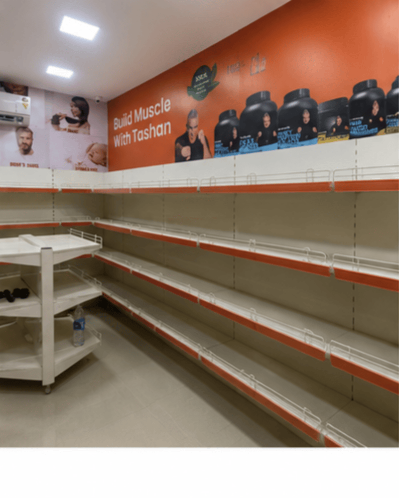 Pharmacy Rack - Color: White