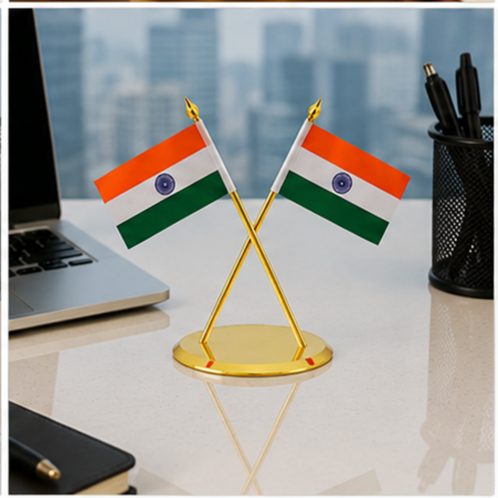 Tabletop Flag for Office Desk Decoration