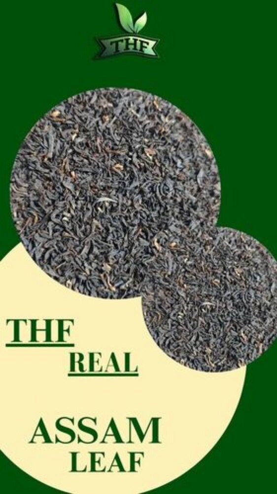 Assam Leaf Tea - Fresh Loose Herbal Tea, Blended Orthodox Leaves | Solvent Extracted, Organic, No Added Sugar, Rich In Antioxidants