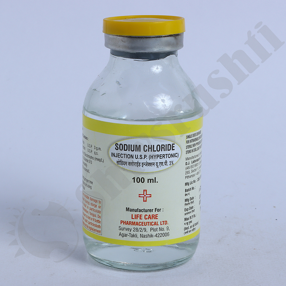 SODIUM CHLORIDE NS100 ML INJ