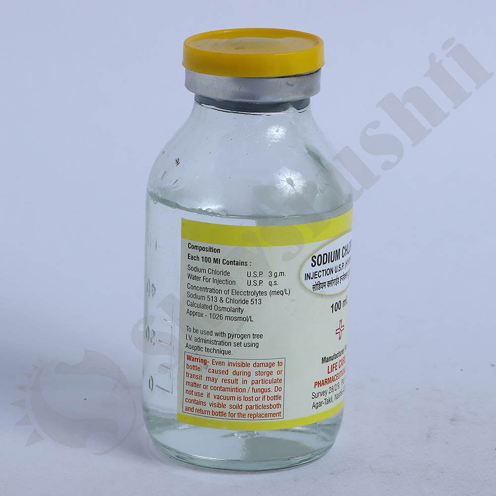 SODIUM CHLORIDE NS100 ML INJ