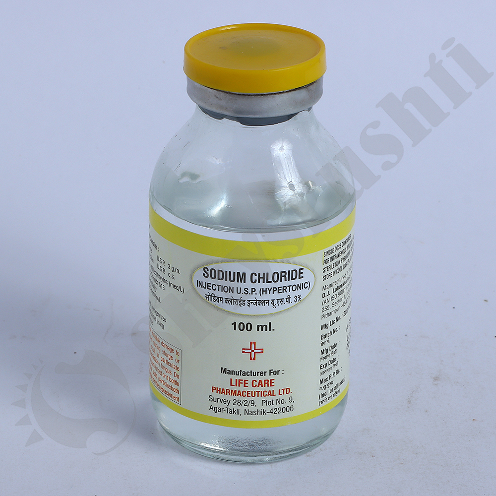 SODIUM CHLORIDE NS100 ML INJ
