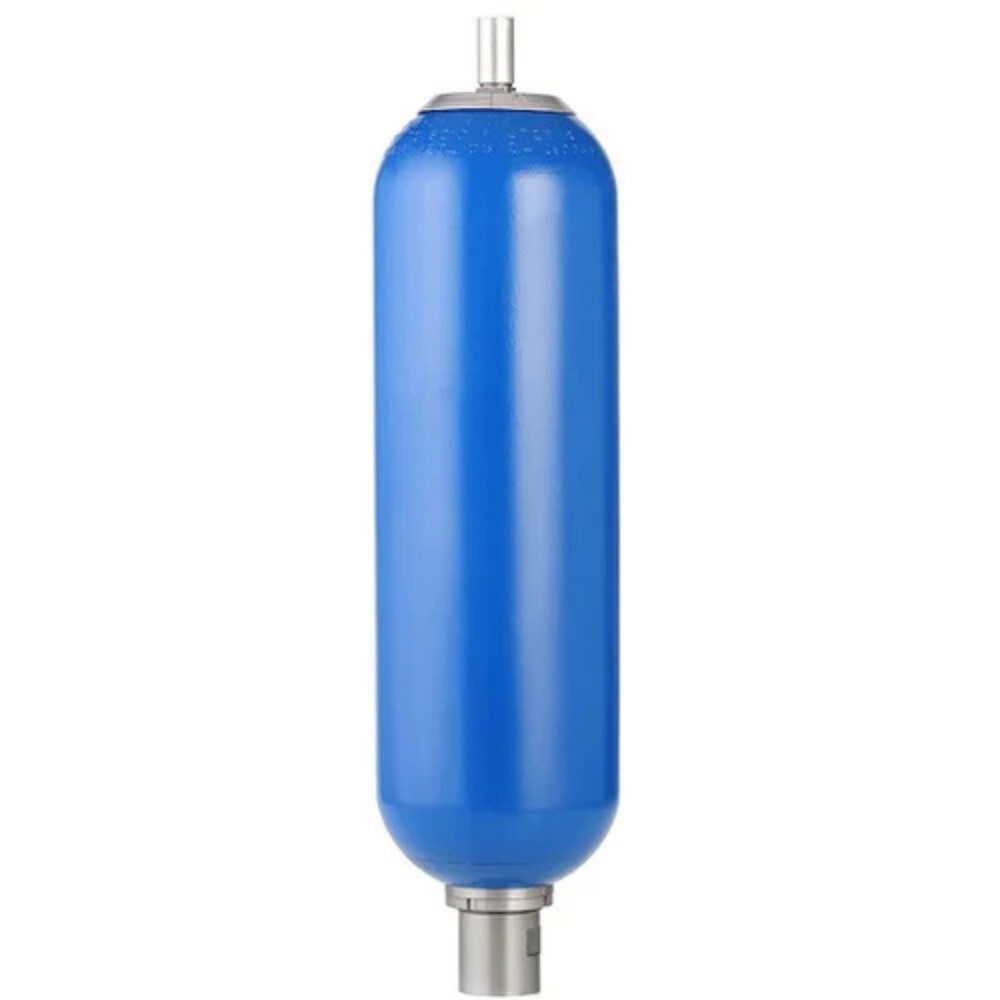 Cast Iron Bladder Accumulator - Color: Blue