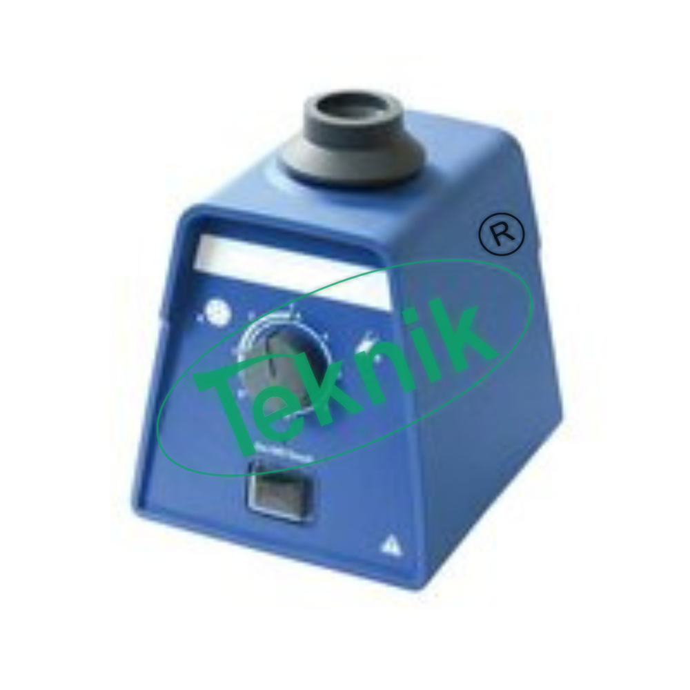 Vortex Mechanical Agitator - High Stability, Watertight, Fixed 2,500 Rpm, Heavy Metal Case, Non-slip Silicone Feet, Continuous & Trigger Modes