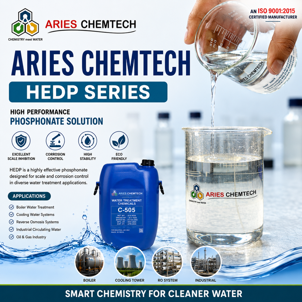 Hydroxy Ethylidene Di phosphonic Acid -HEDP for Boiler Plant