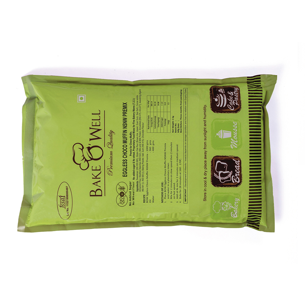 Eggless Choco Muffin Premix  NSNW