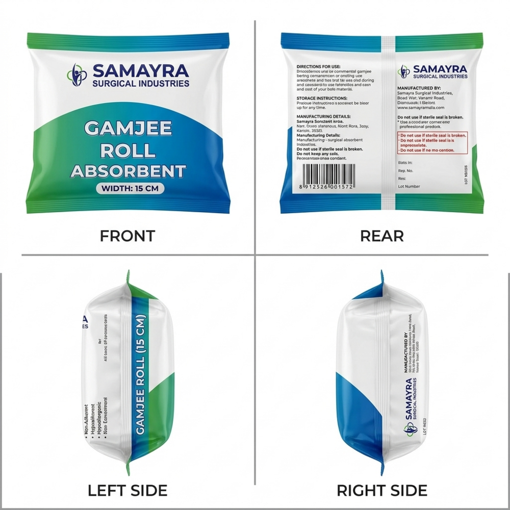 Gamjee Roll - Color: White