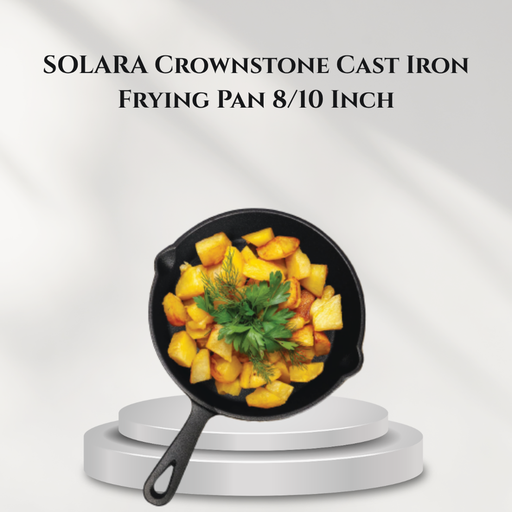 Cast Iron Frying Pan 8/10 Inch