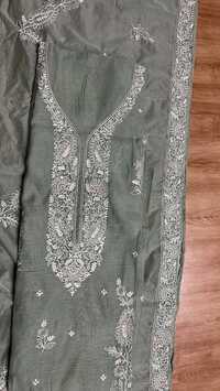 Heritage Pure Banarasi Mal Chanderi Traditional Handloom Suits Style