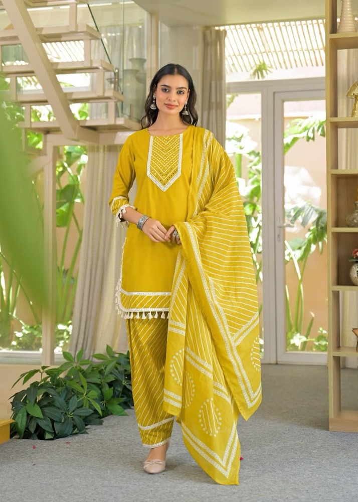 Ladies Lehariya Farshi Suit