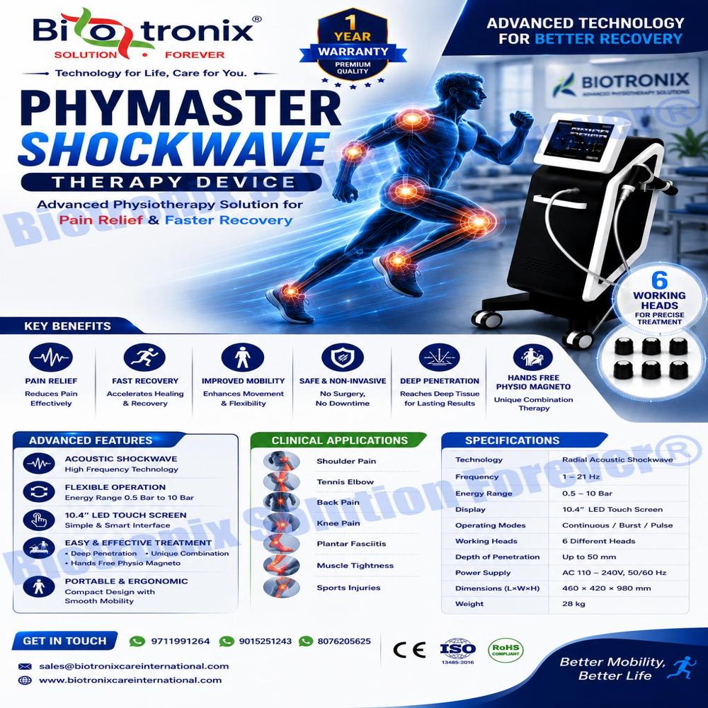 AIRSHOCK PRO Clinical Shockwave Therapy Equipment